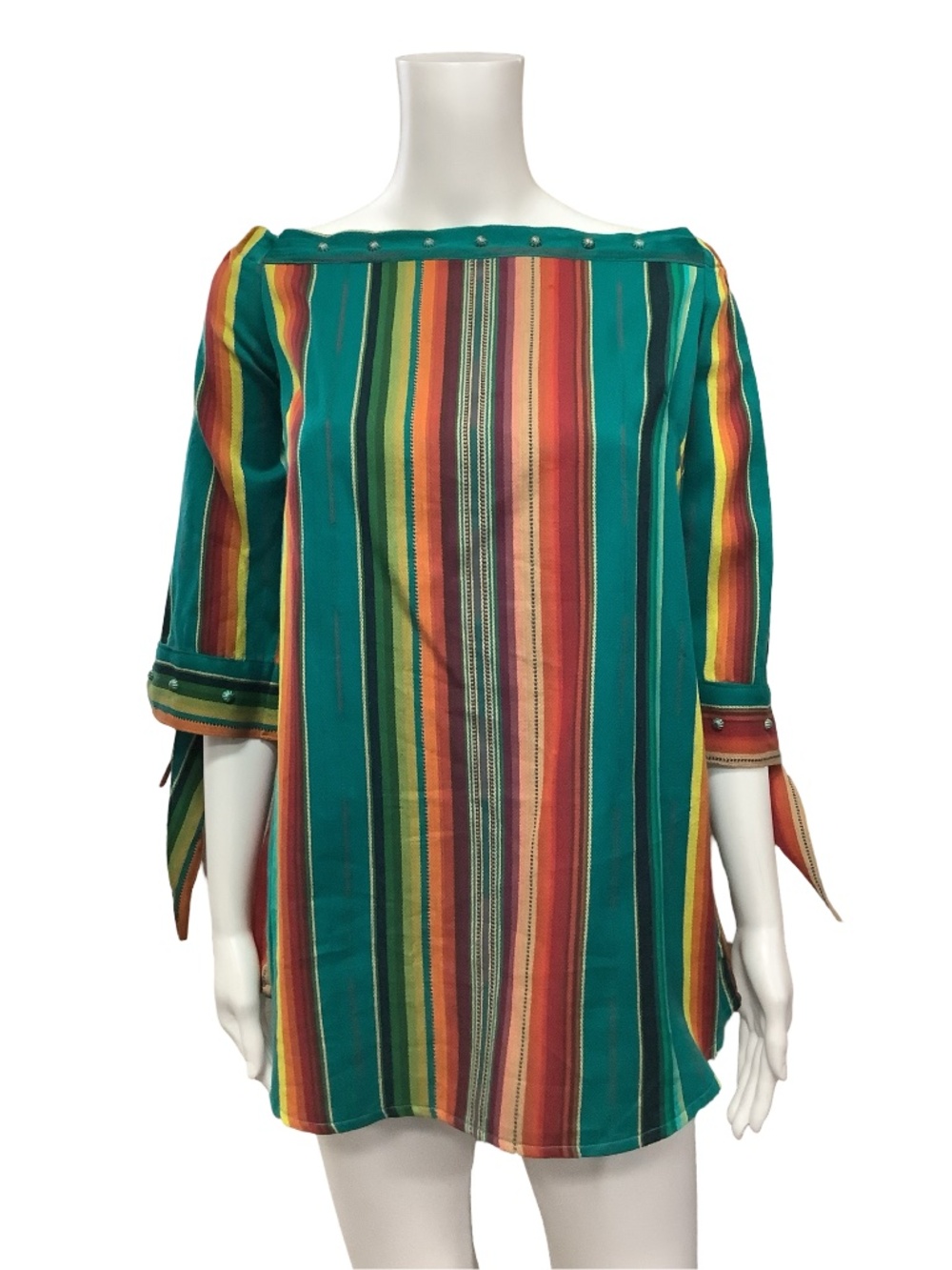 Silverado Top Striped Western Rese Serape Size: XL